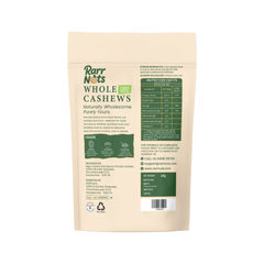 RARR NUTS Whole Cashews 3 X 200g, Whole Kaju, 100% Natrual Premium Cashews image 2