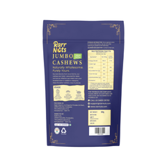 RARR NUTS (W180) Jumbo Cashews, Jumbo Kaju, Rich In Protein and Zero Cholestrol image 2
