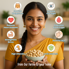 RARR NUTS Whole Cashews 3 X 200g, Whole Kaju, 100% Natrual Premium Cashews image 3