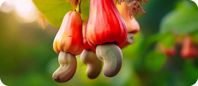 Cashew Fruit on Tree